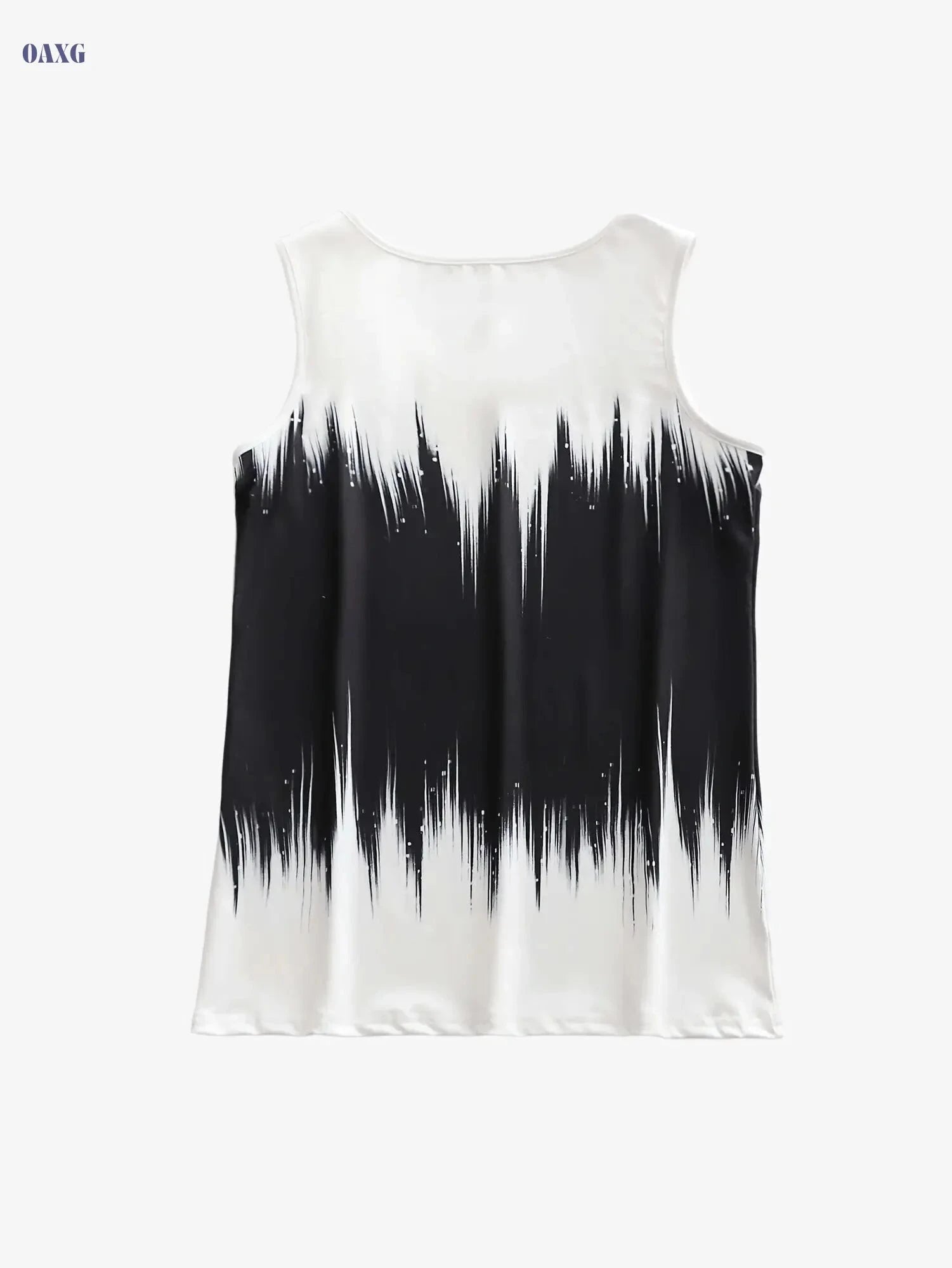 Women's 3D Printed Geometric Tank Top - Elegant Summer Sportswear   OAXG 