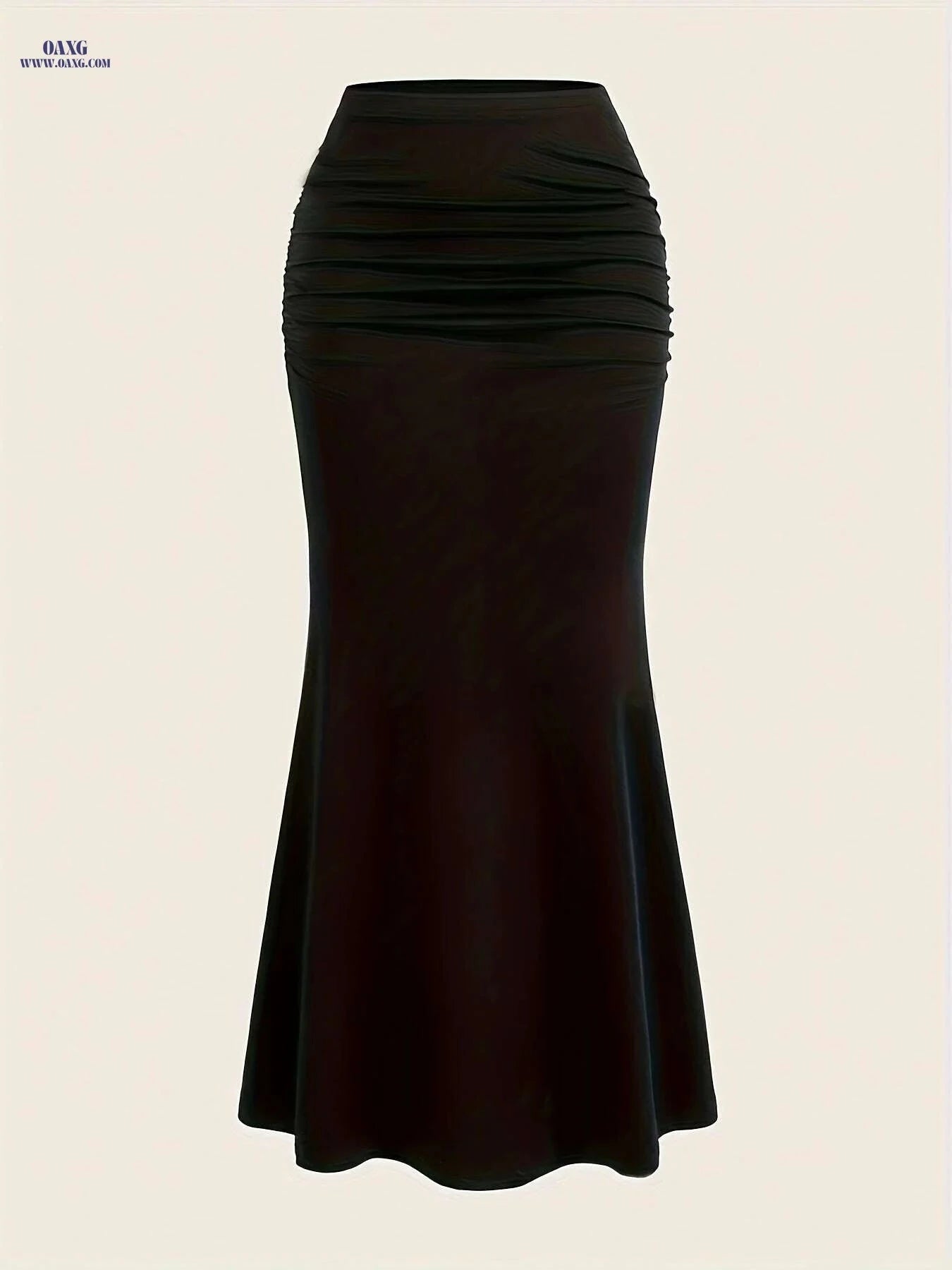 Women's A-Line Skirt Set - Autumn and Winter Fashion, 100% Polyester   OAXG Mixed Color / S