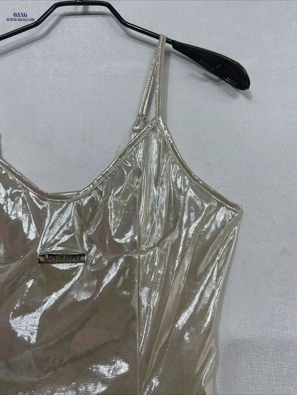 Women's Backless Cami Bodysuit - Sleek V-Neck, Soft Stretchy Fit   OAXG 