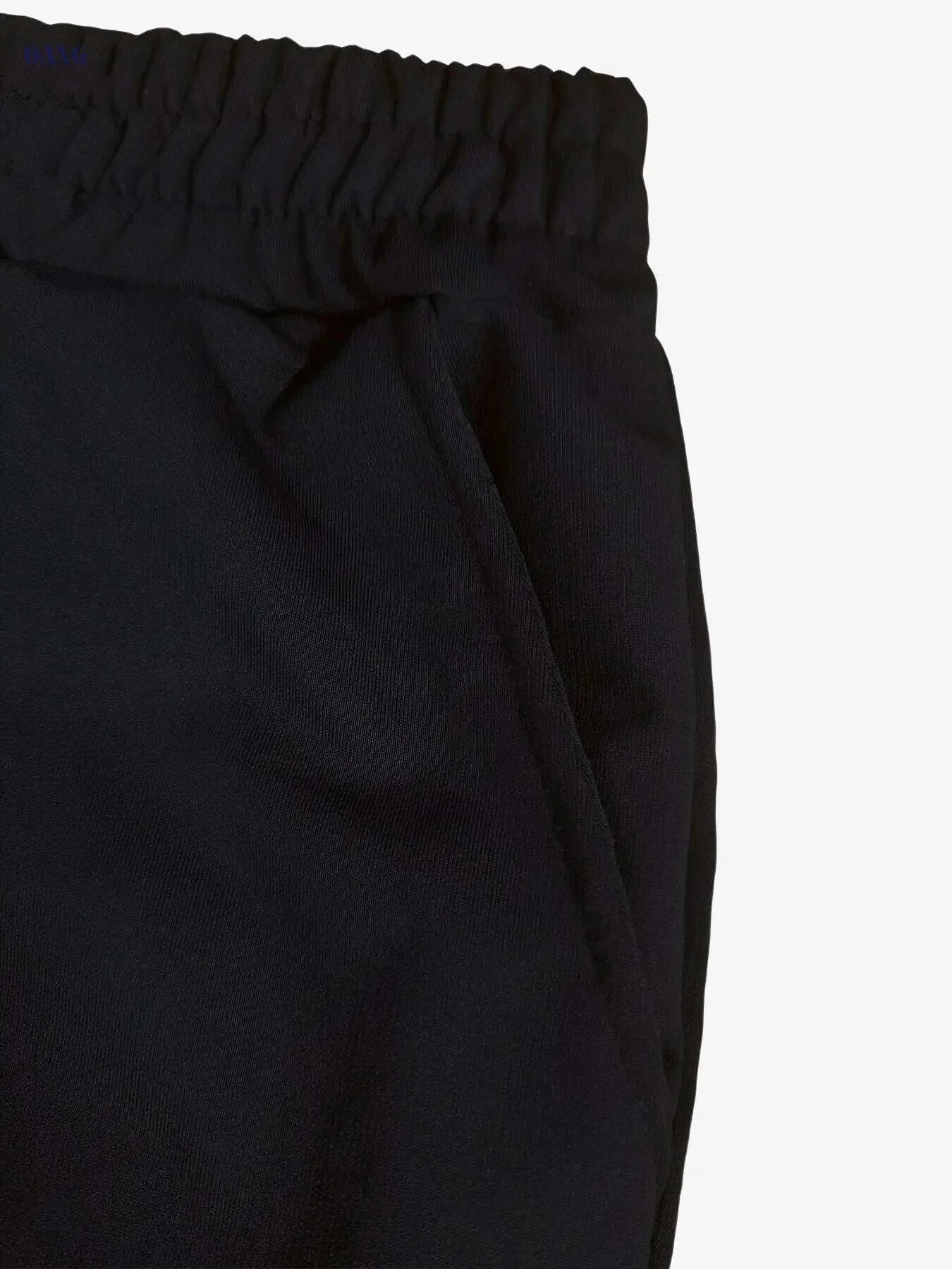 Women's Casual Cat Print Sweatpants - 100% Polyester, Slight Stretch   OAXG 