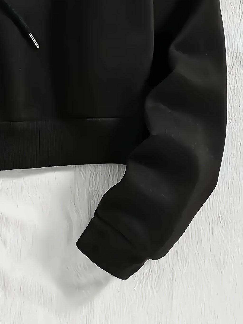 Women'S Casual Hooded Drawstring Long-Sleeved Fleece-Lined Versatile Skin-Friendly Autumn And Winter Sports Sweatshirt   OAXG Black / M