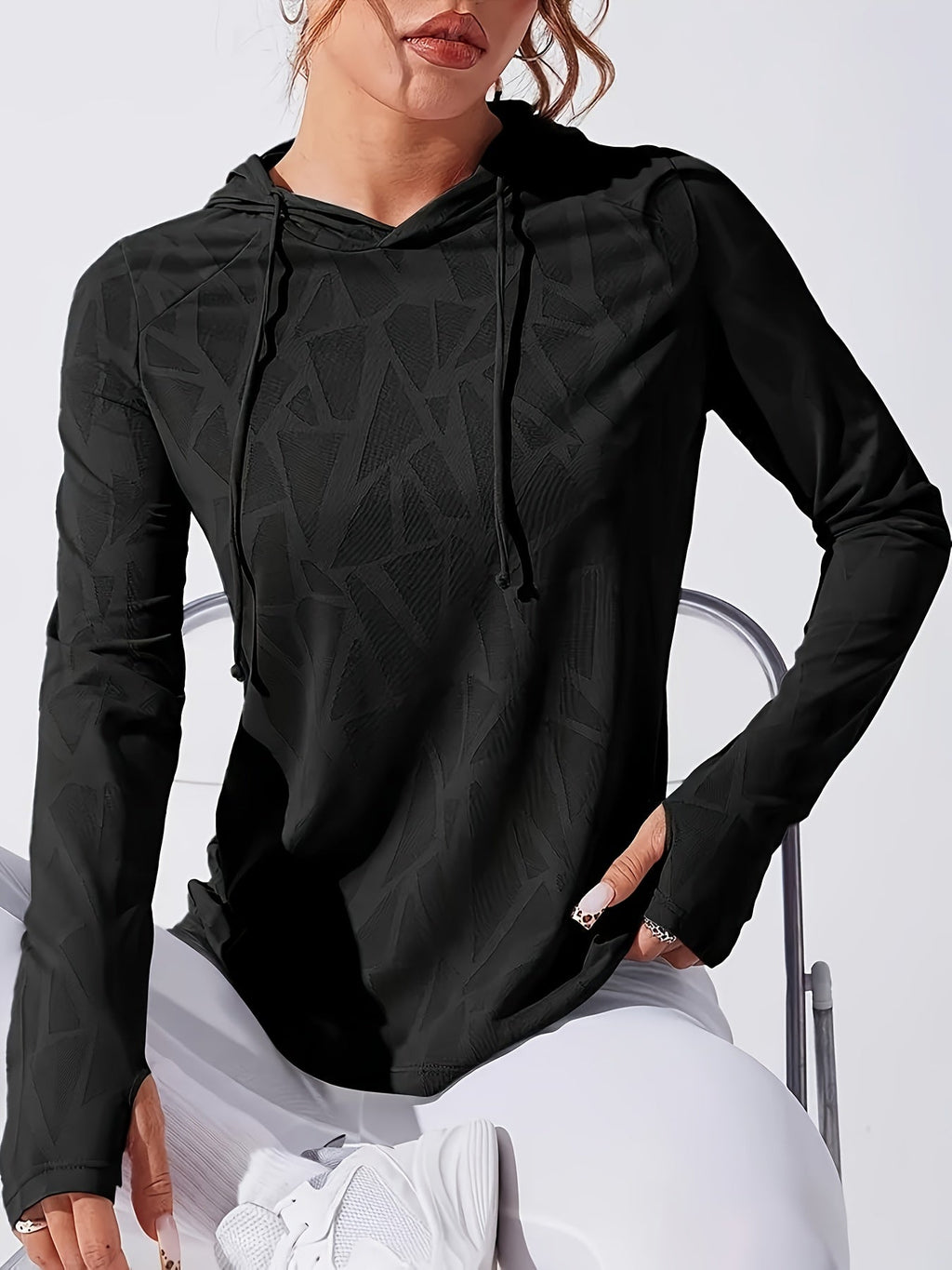 Women'S Casual Hooded Sweatshirt   OAXG Light Purple / S