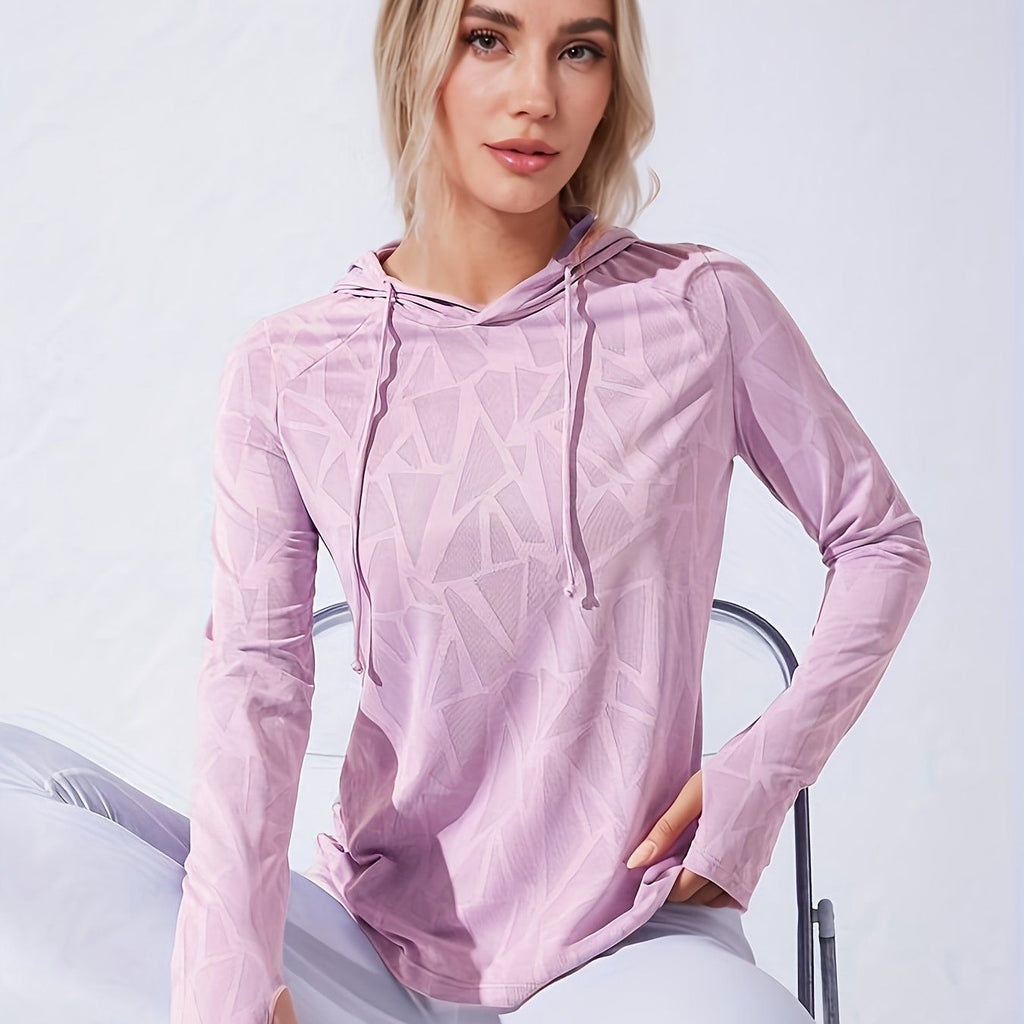 Women'S Casual Hooded Sweatshirt   OAXG Light Purple / S