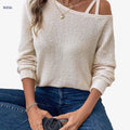 Women's Casual Raglan Sleeve T-Shirt – Elegant and Semi-Sheer Design   OAXG 