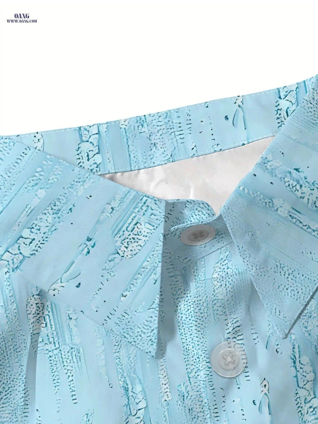 Women's Casual Short Sleeve Shirt - Ice Cool Summer Style   OAXG Multicolor / S