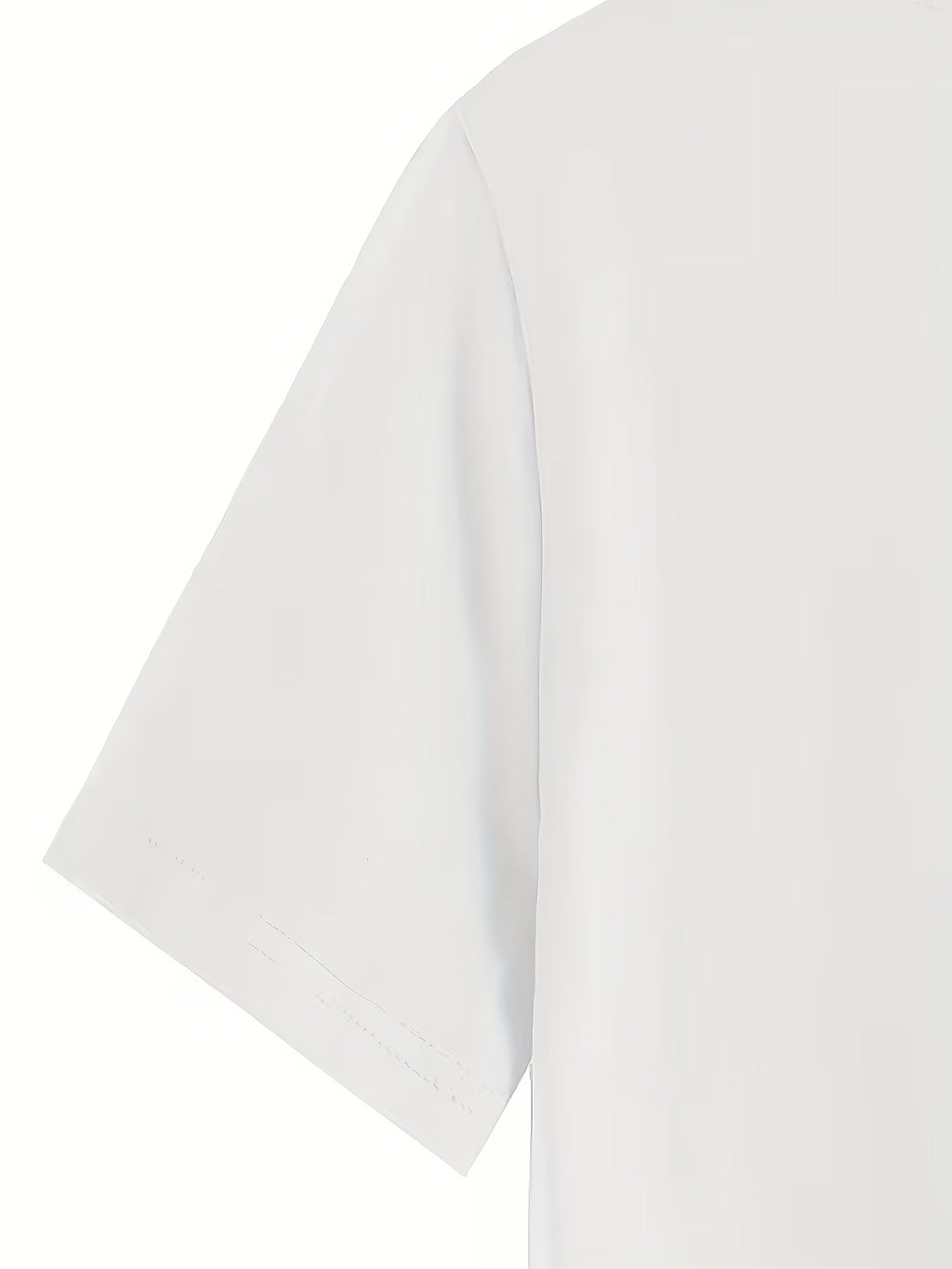 Women'S Casual Short Sleeve T-Shirt | Floral Print with Soft Blue Flowers | Boho Chic Style | Lightweight & Breathable | Trendy Streetwear Graphic Tee | Round Neck Top for Spring/Summer | Best Gifts for   OAXG White / S