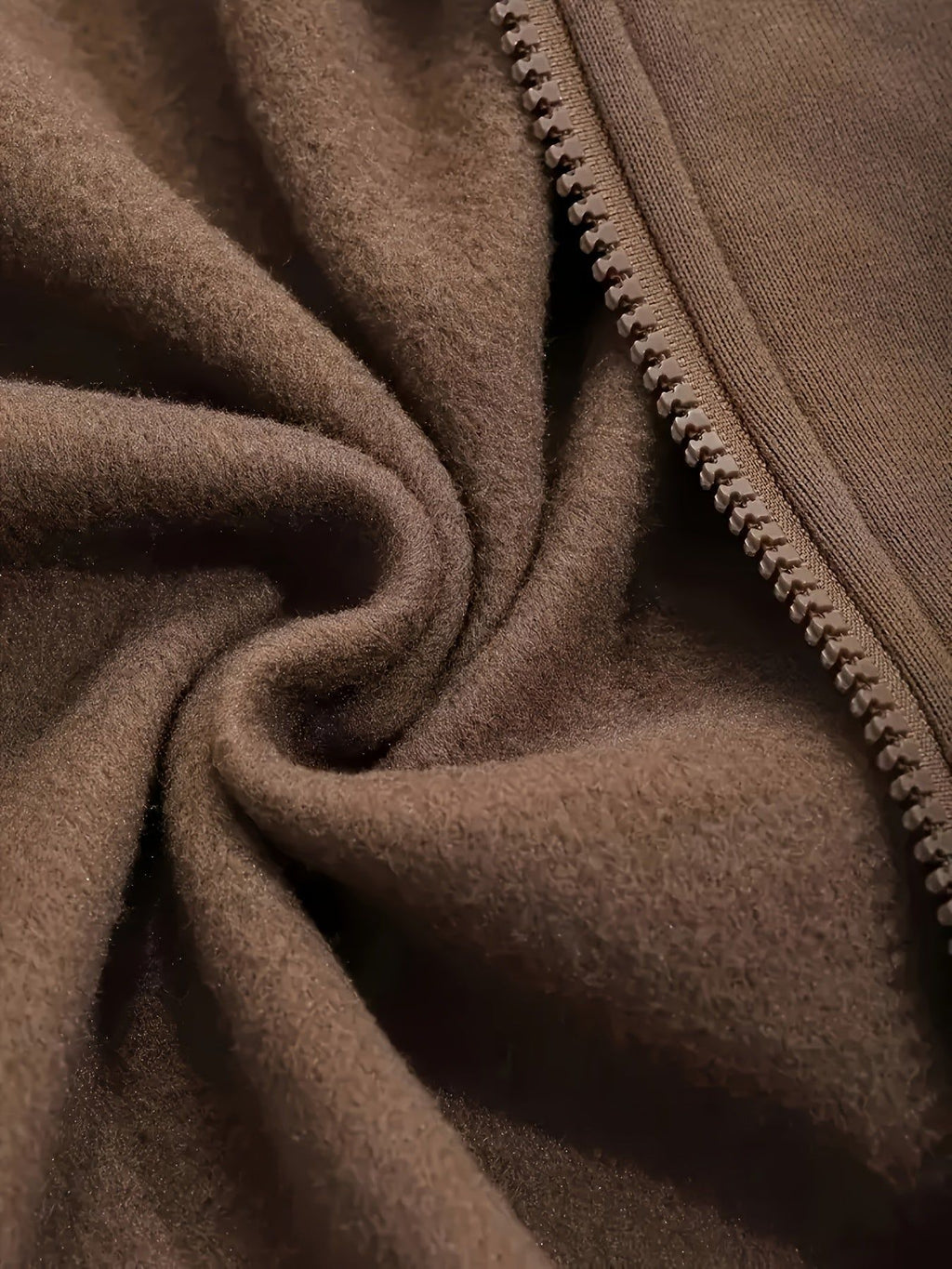 Women'S Comfort Fleece Lined Hoodie - Solid Color Long Sleeve with Kangaroo Pocket, Autumn And Winter Casual Pullover   OAXG Coffee Brown / S