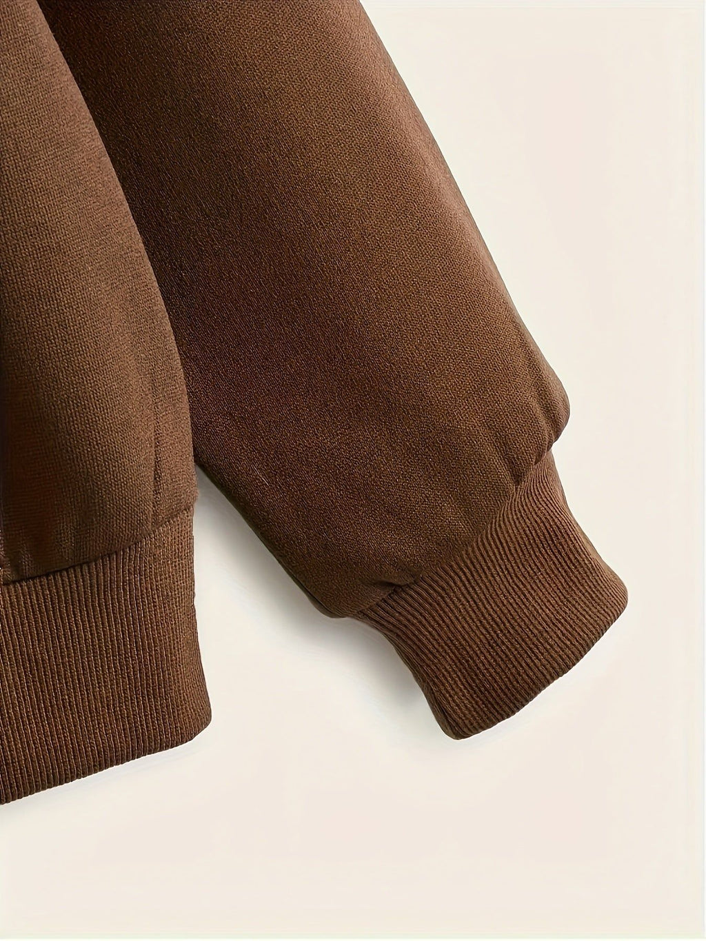 Women'S Comfort Fleece Lined Hoodie - Solid Color Long Sleeve with Kangaroo Pocket, Autumn And Winter Casual Pullover   OAXG Coffee Brown / S