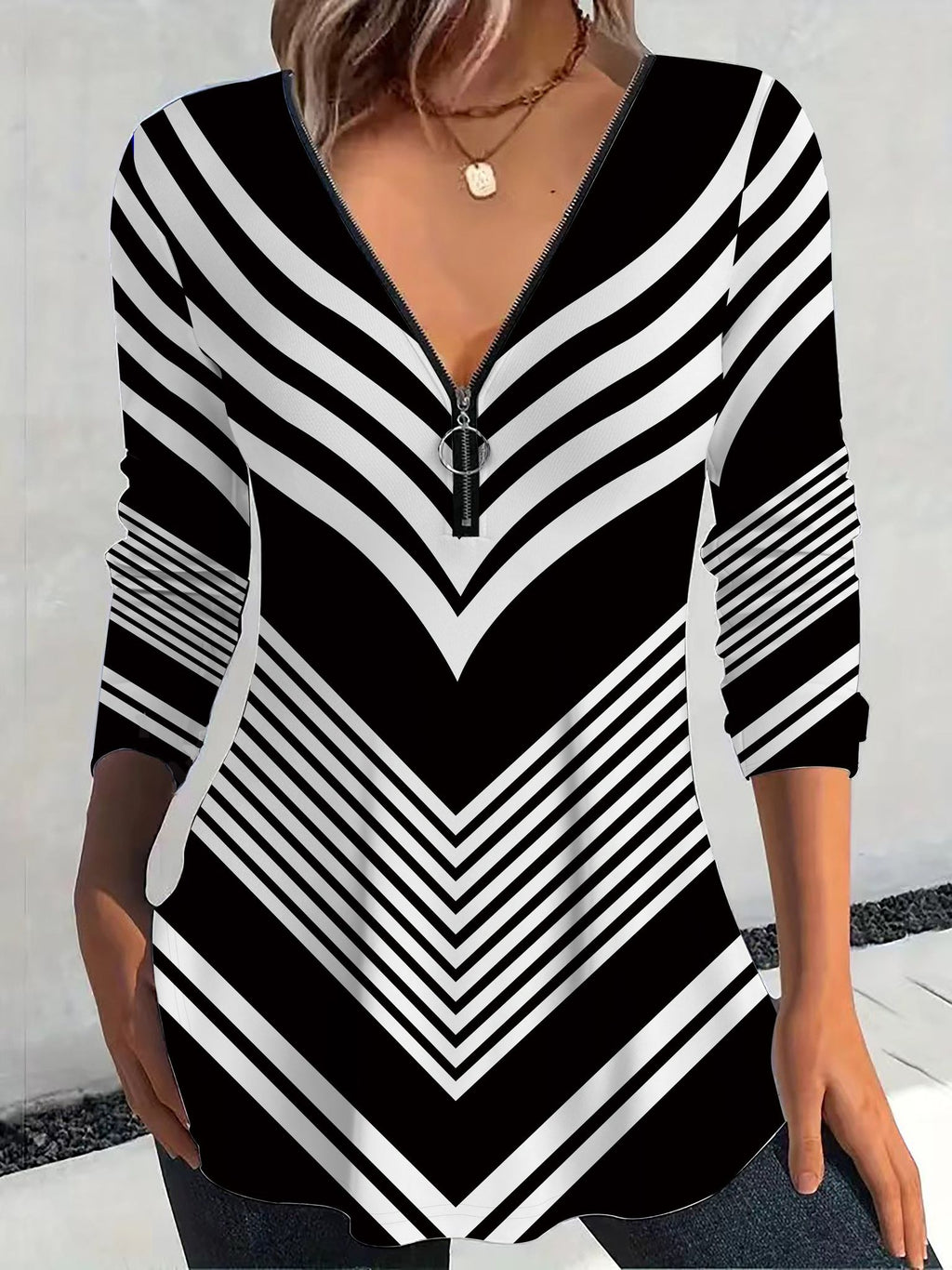 Women'S Fashion T-Shirt   OAXG Black / S