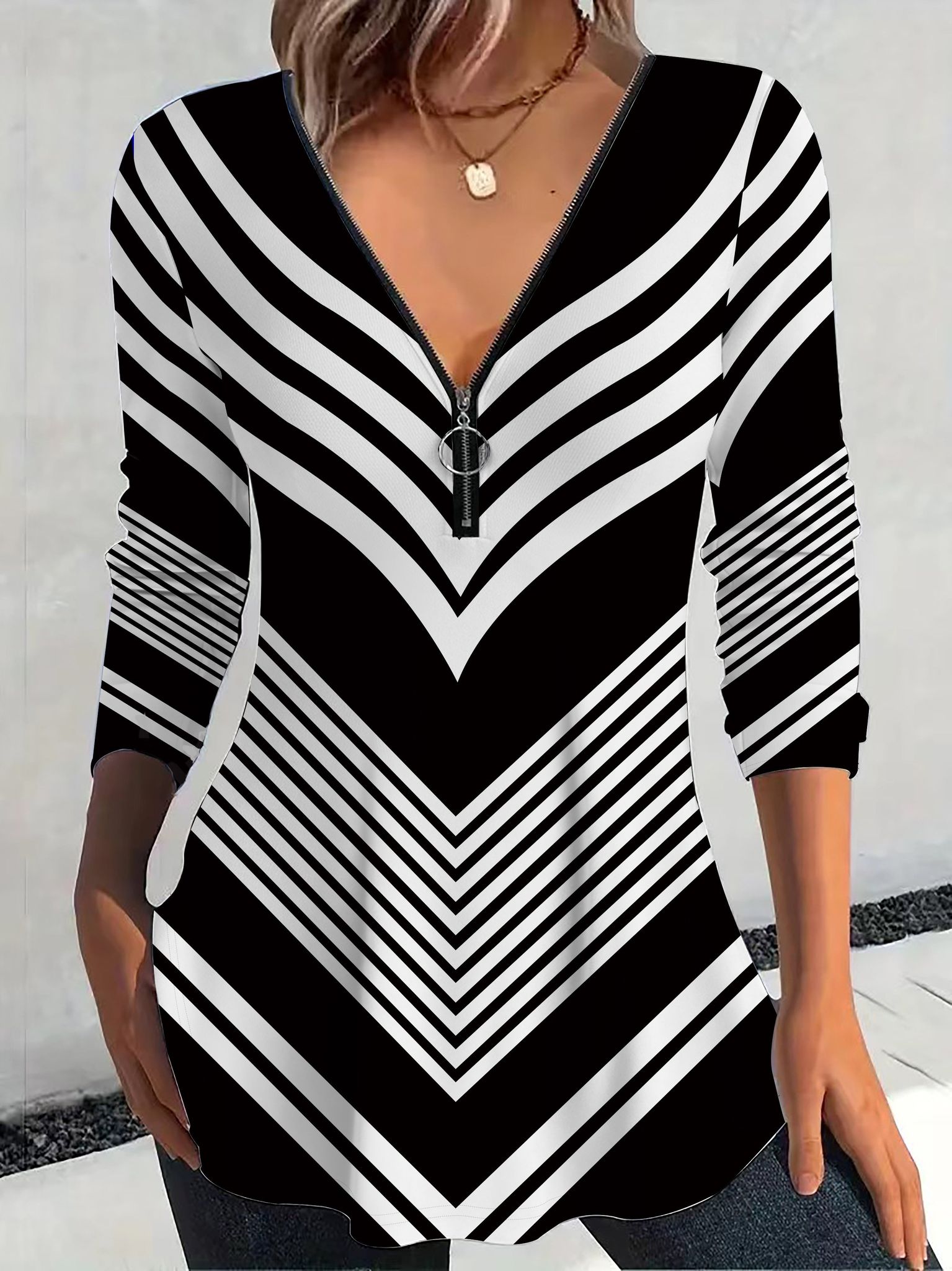 Women'S Fashion T-Shirt   OAXG Black / S