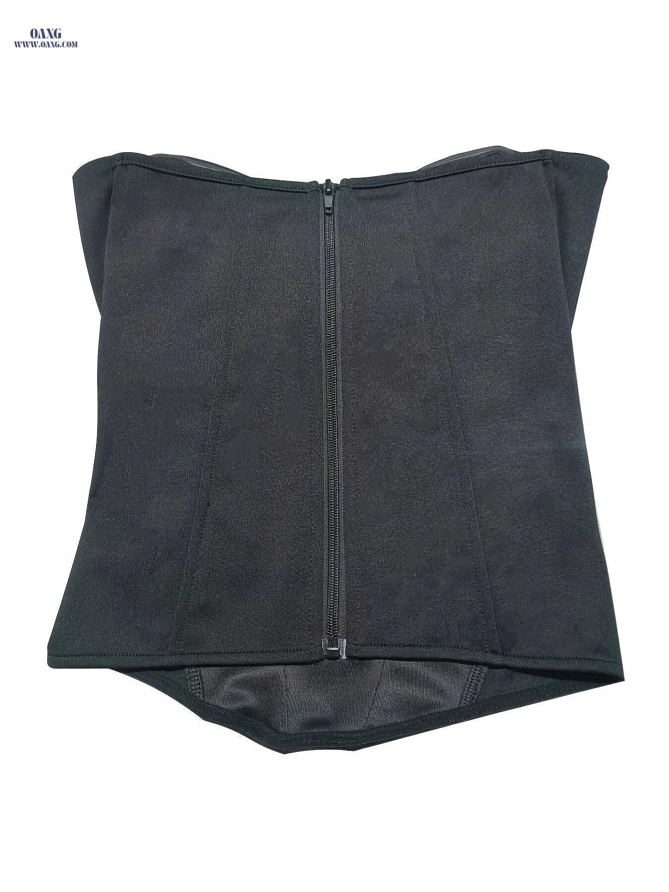 Women’s Fishbone Corset Top - Sexy High-Waisted Fitted Design   OAXG 