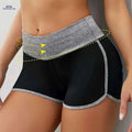 Women's High-Waist Butt-Lifting Shorts - Breathable Mesh, Slim Fit   OAXG 