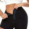 Women's High-Waisted Elastic Shorts - Tummy Control, All-Season Wear   OAXG 