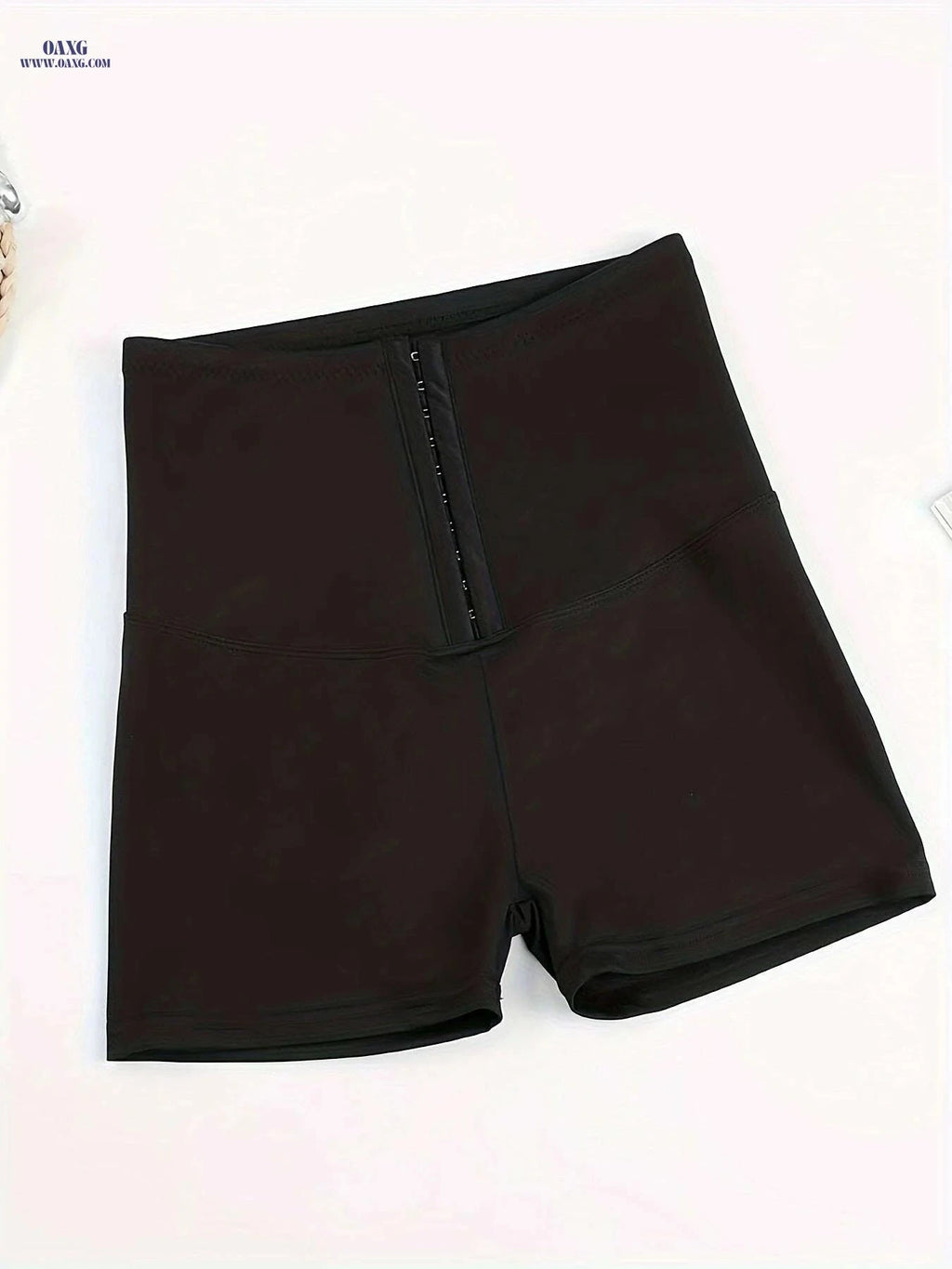Women's High-Waisted Elastic Shorts - Tummy Control, All-Season Wear   OAXG 