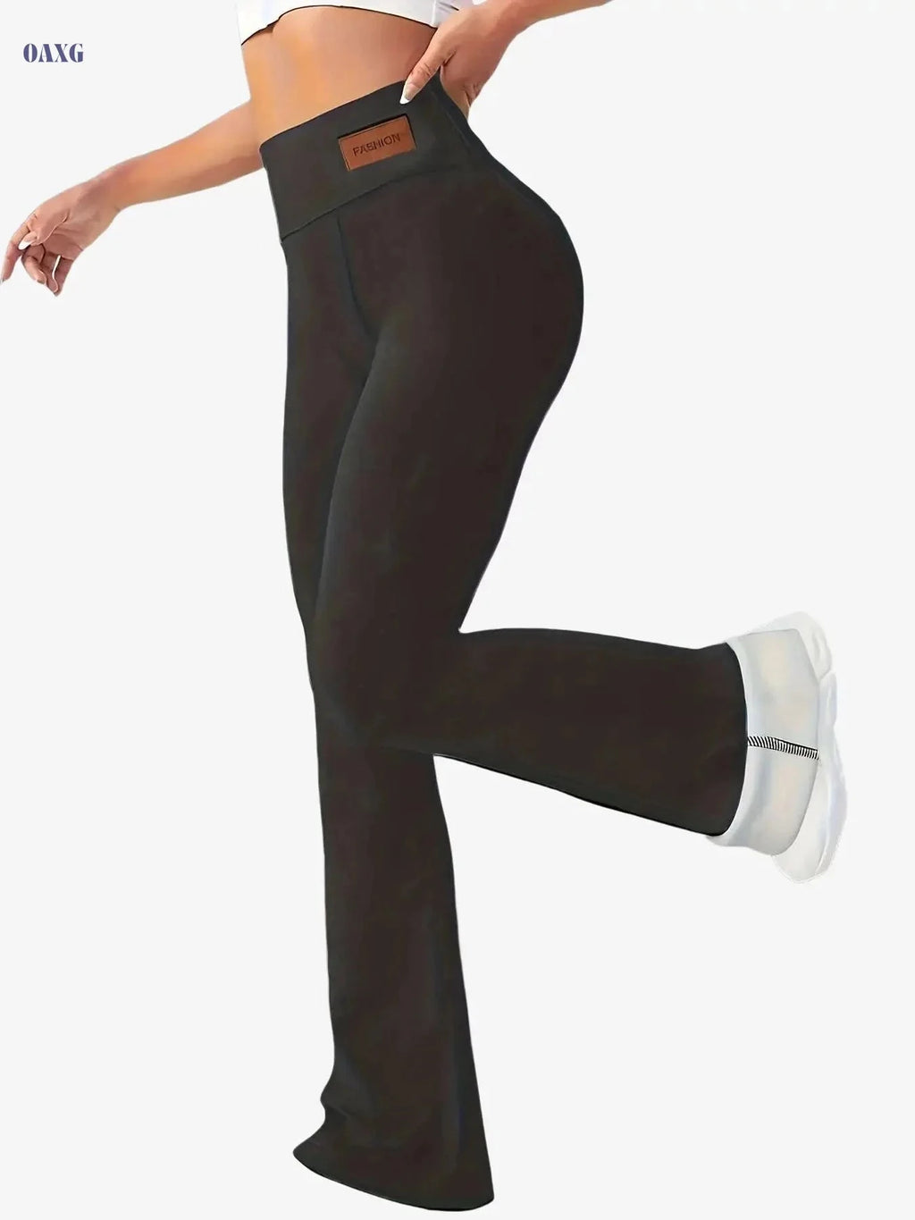 Women's High-Waisted Fleece-Lined Leggings - Warmth & Compression   OAXG Army Blue / S