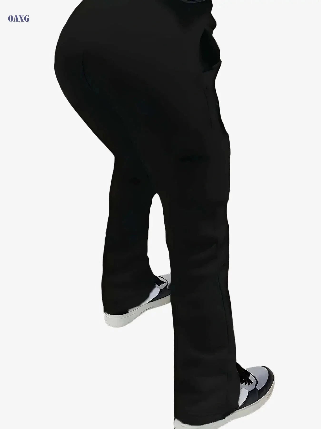 Women's Light Gray Fleece-Lined Cargo Pants - Casual Sporty Style   OAXG Grey / S