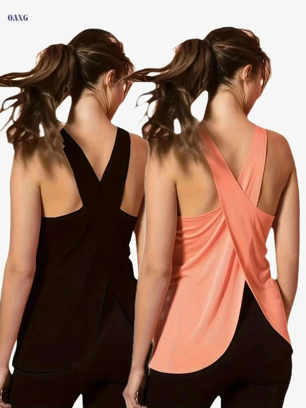 Women's Quick-Dry Workout Tank Tops - High-Elasticity & Breathable   OAXG 