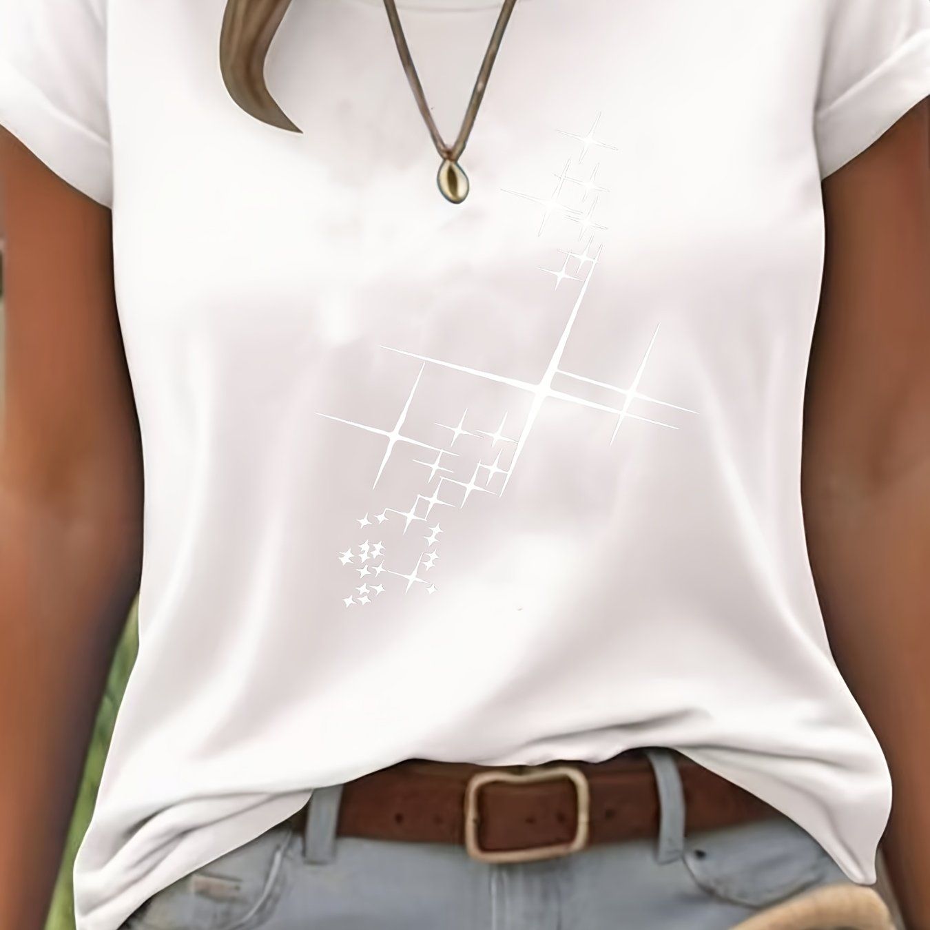 Women's Short-Sleeve T-Shirt   OAXG White 1 / S