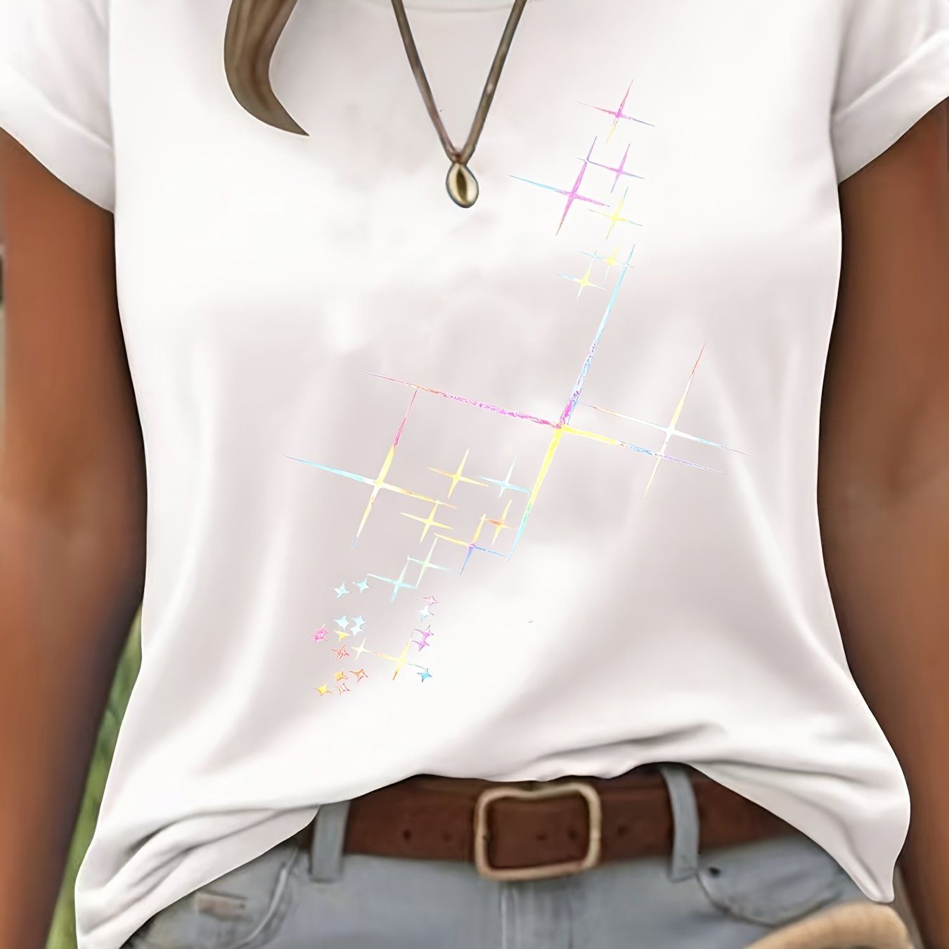 Women's Short-Sleeve T-Shirt   OAXG White 1 / S