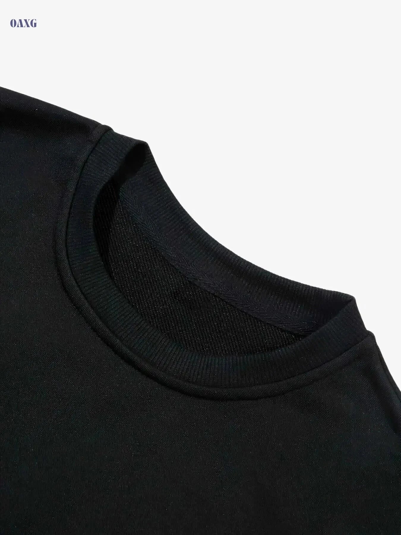 Women's Sparkling Angel Wings Sweatshirt - Cozy Casual Fall Pullover   OAXG Black / S