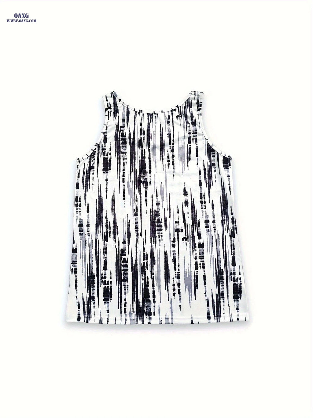 Women's Stylish Summer Tank Top - Casual All Over Print Design   OAXG 