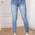 Women’s Versatile Stretchy Skinny Jeans - All-Season Casual Wear   OAXG 