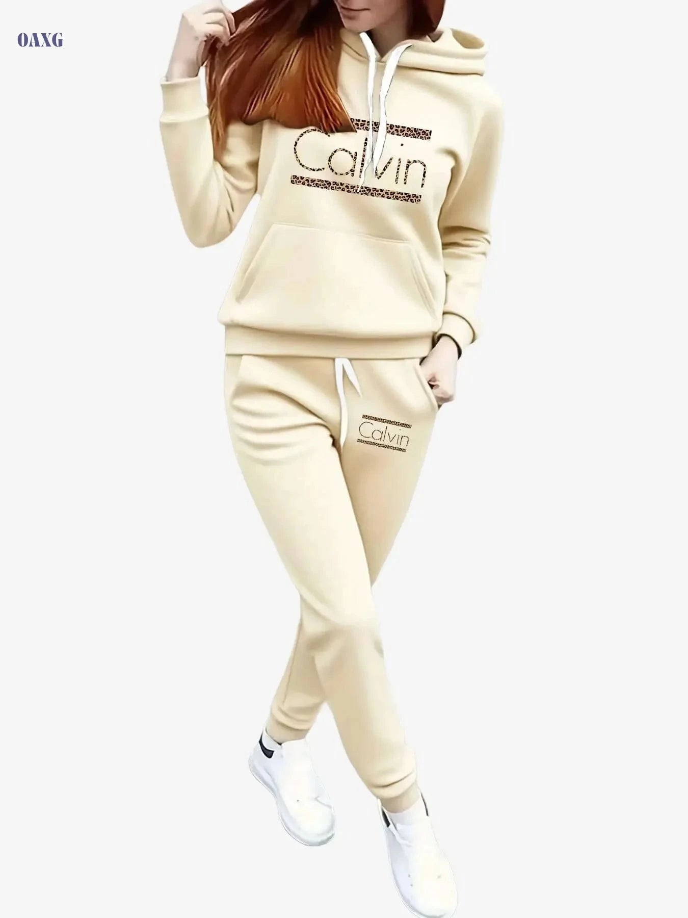 XLMAA01 Women's Autumn Hoodie - Fleece, Unique Printed Design   OAXG 
