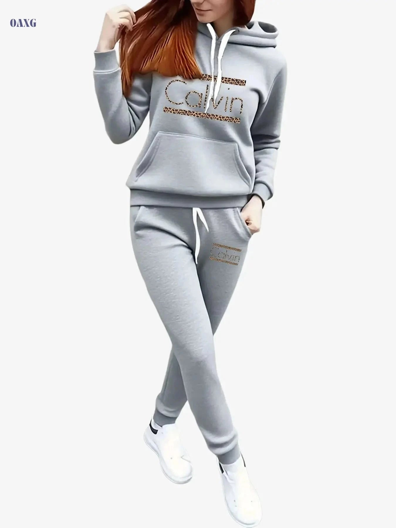 XLMAA01 Women's Autumn Hoodie - Fleece, Unique Printed Design   OAXG 