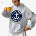 Y2K Style Artistic Letter Print Hoodie - Comfortable Casual Wear   OAXG Grey / S