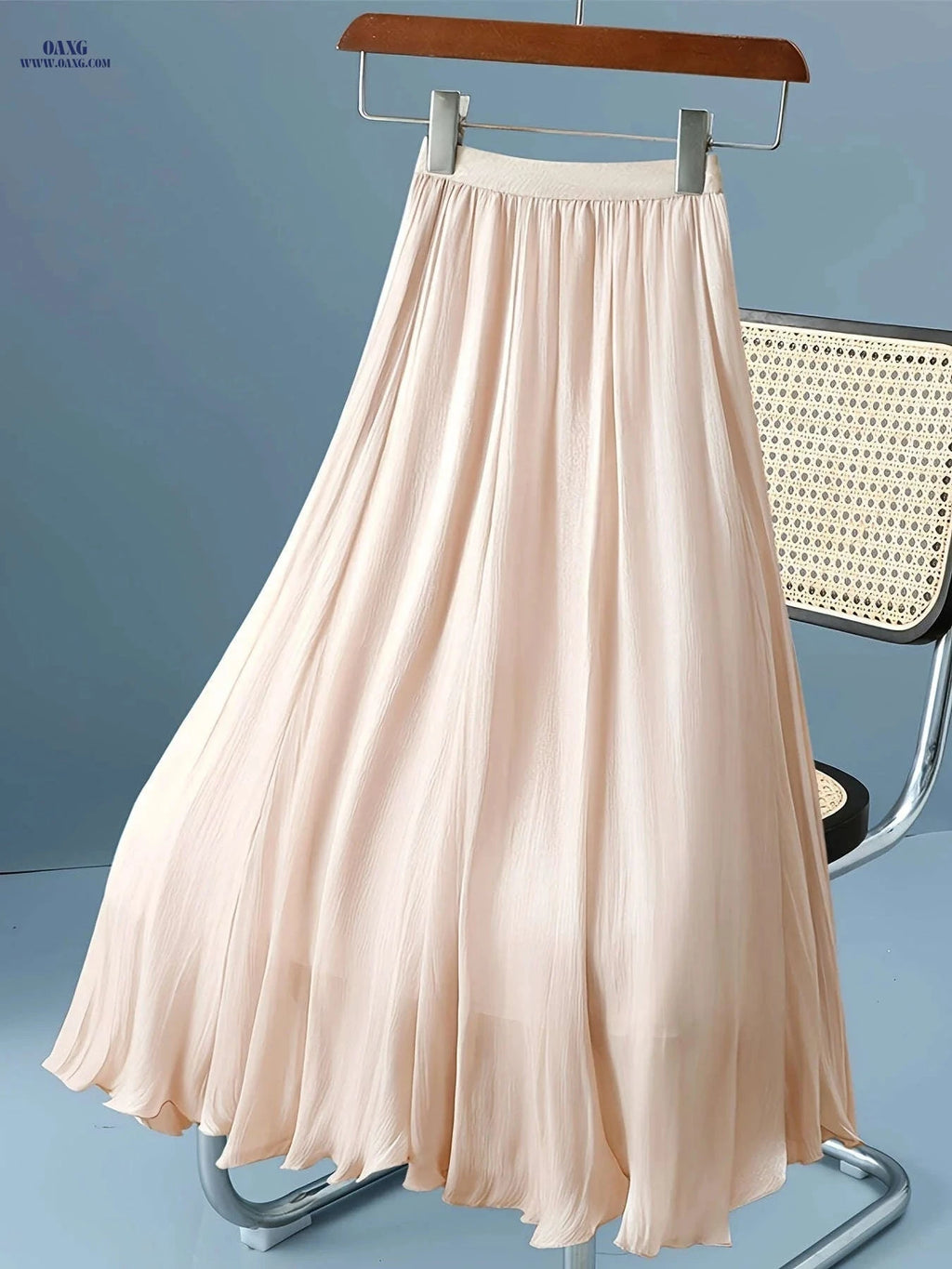 Yenaise Elegant MIDIA Line Dress - Perfect for Spring and Summer   OAXG Pink / S