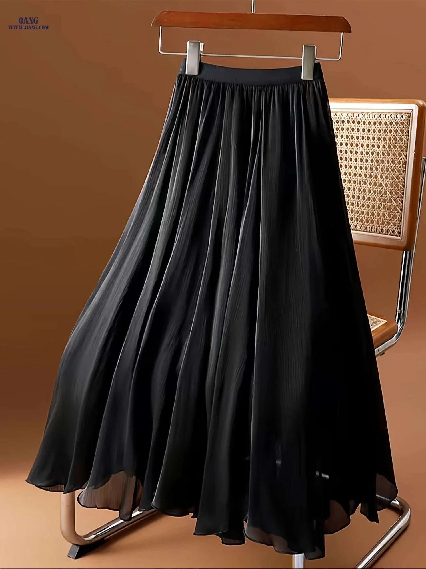 Yenaise Elegant MIDIA Line Dress - Perfect for Spring and Summer   OAXG Pink / S