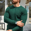 YFOF Men's Warm Winter Sweater - Soft Knit Crew Neck Pullover   OAXG 