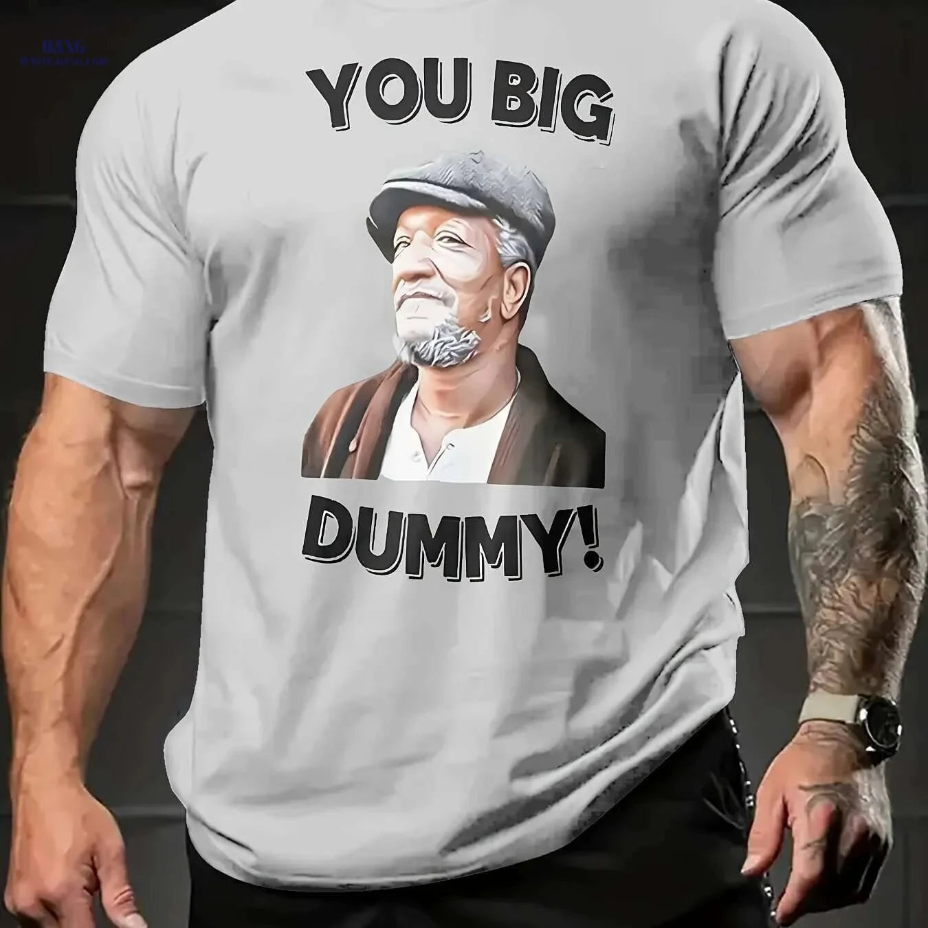 You Big Dummy Men's Casual T-Shirt - Comfortable Summer Graphic Tee   OAXG 